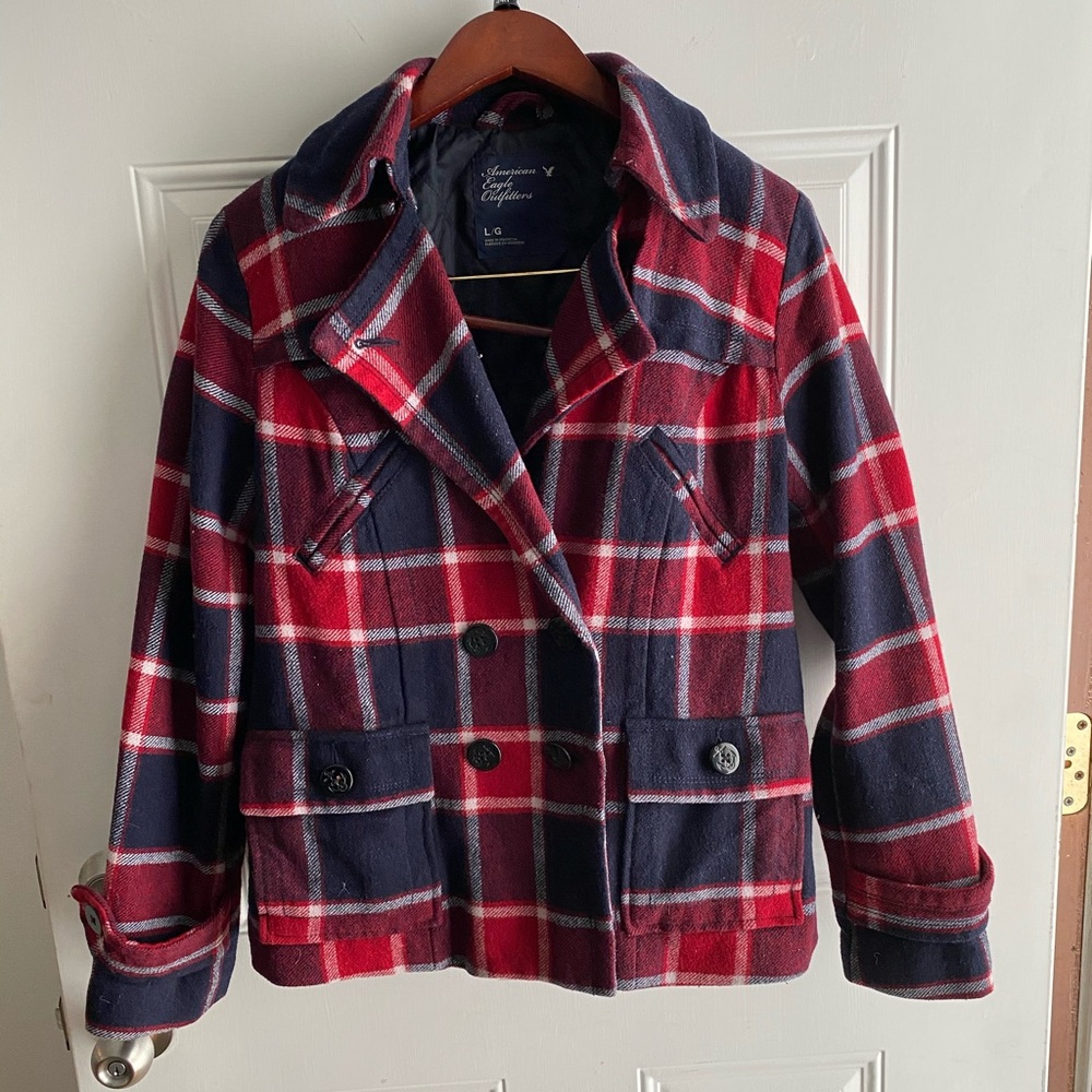 Wool pea coat
